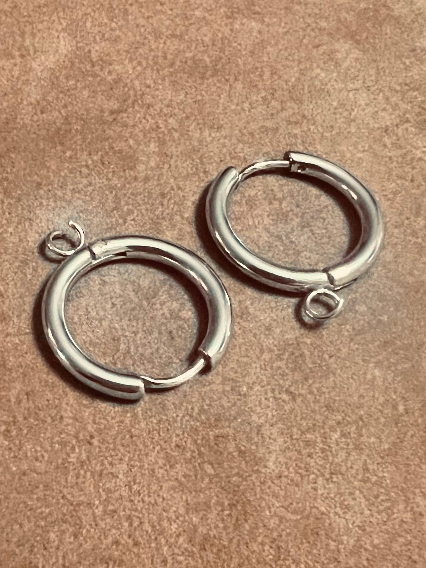 Surgical Stainless Steel Ear Huggie Hoops