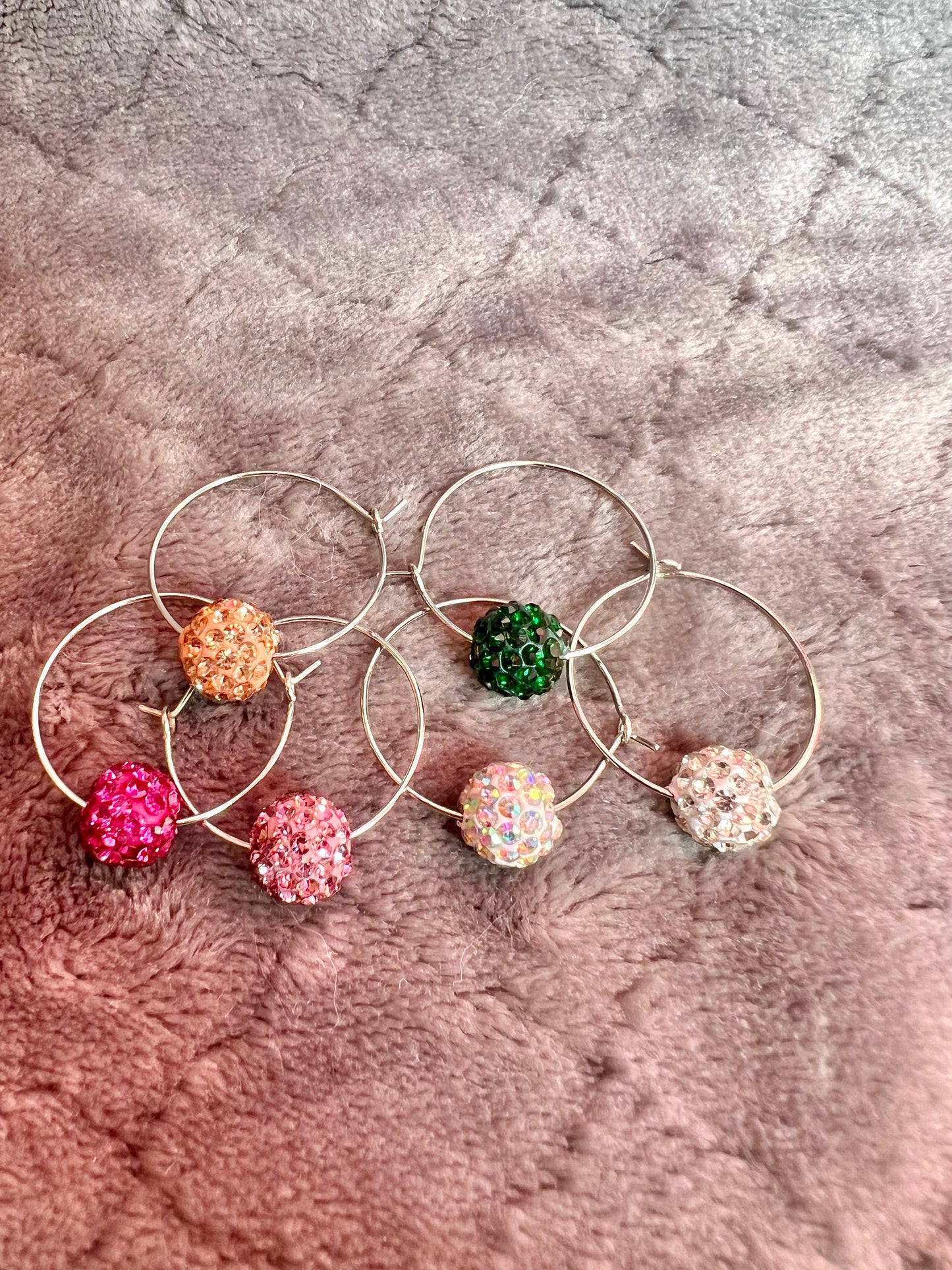 Wine Glass Rings- Random