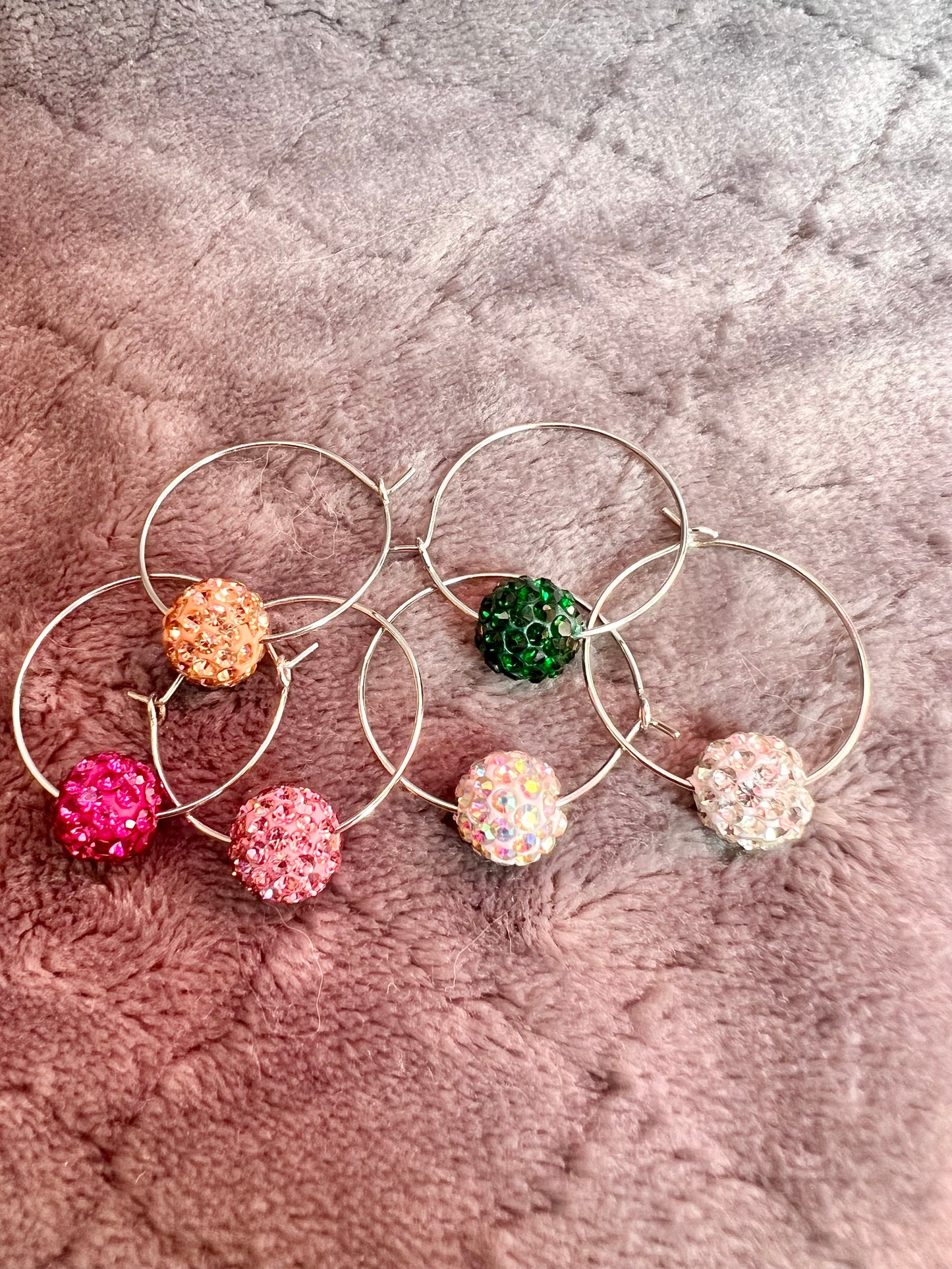 Wine Glass Rings- Random